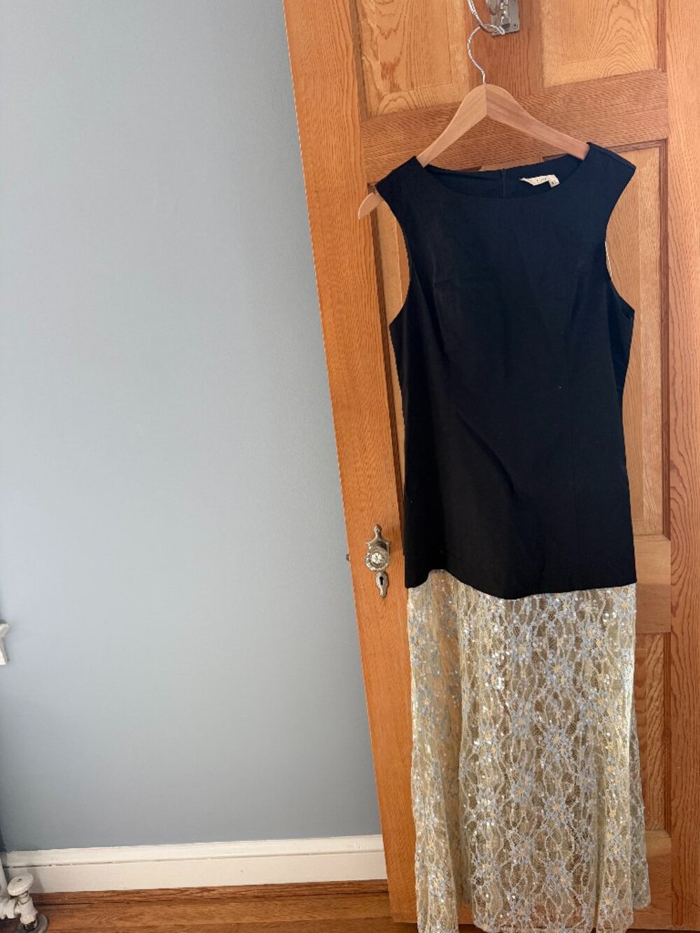 NWT VRG GRL Robbie Sequin Maxi Dress XL